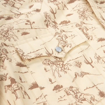 Sendero Serape Pearl Snap Short Sleeve - Amarillo Desert Rodeo