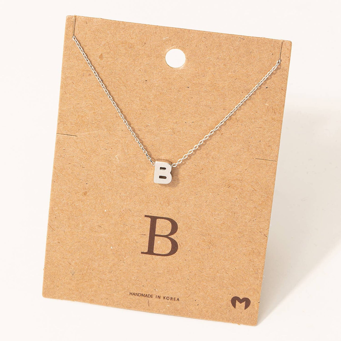 Initial Pendant Necklace