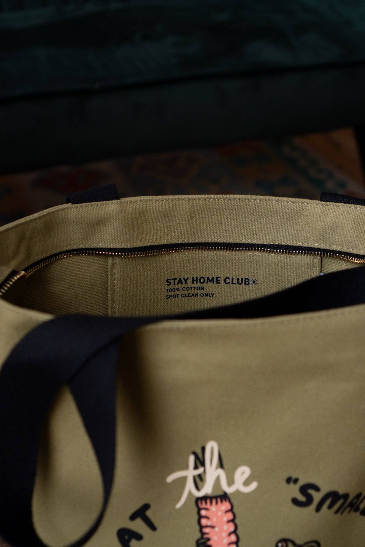SHC Big Zip Canvas Tote