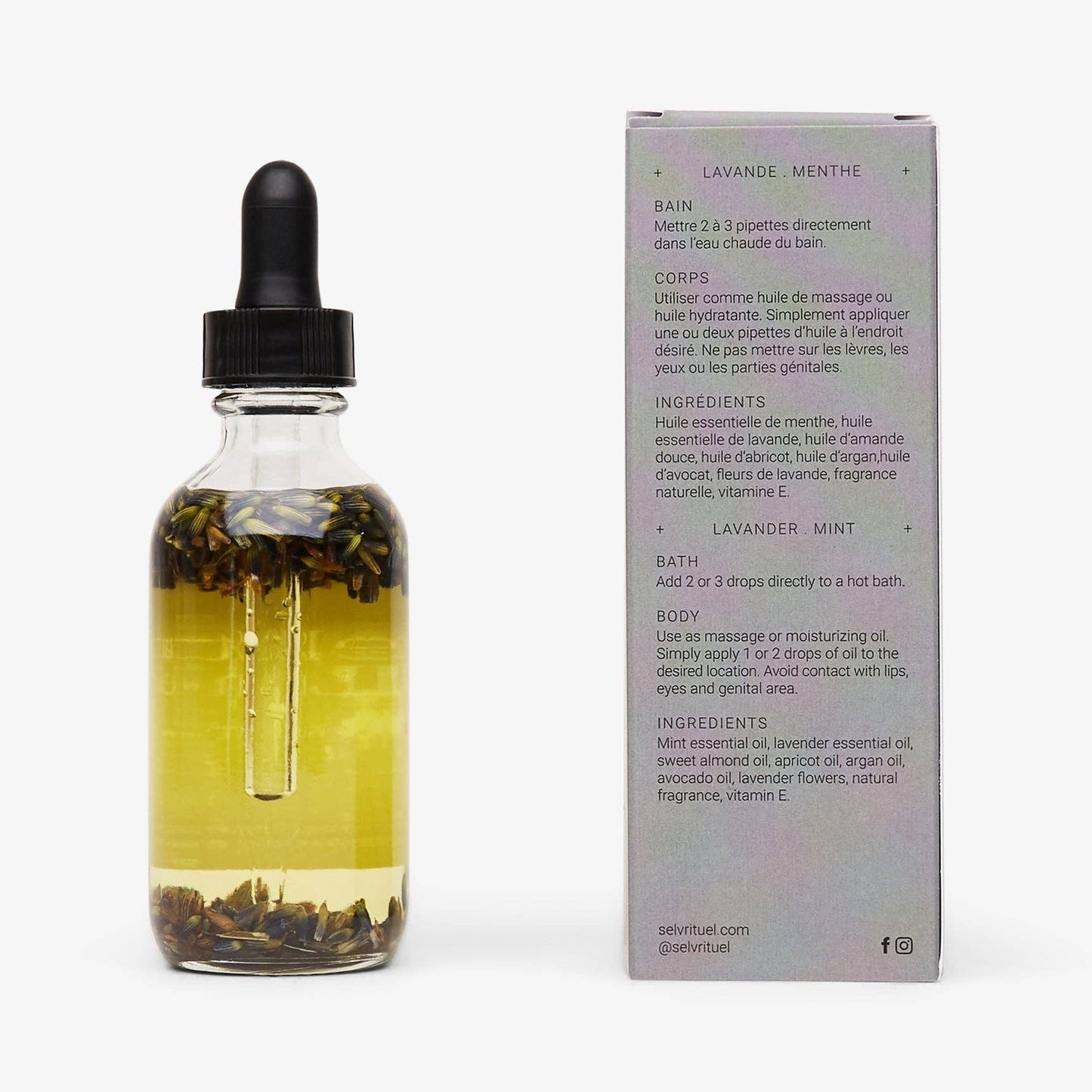 Selv Bath and Body Oil Rituel Lune