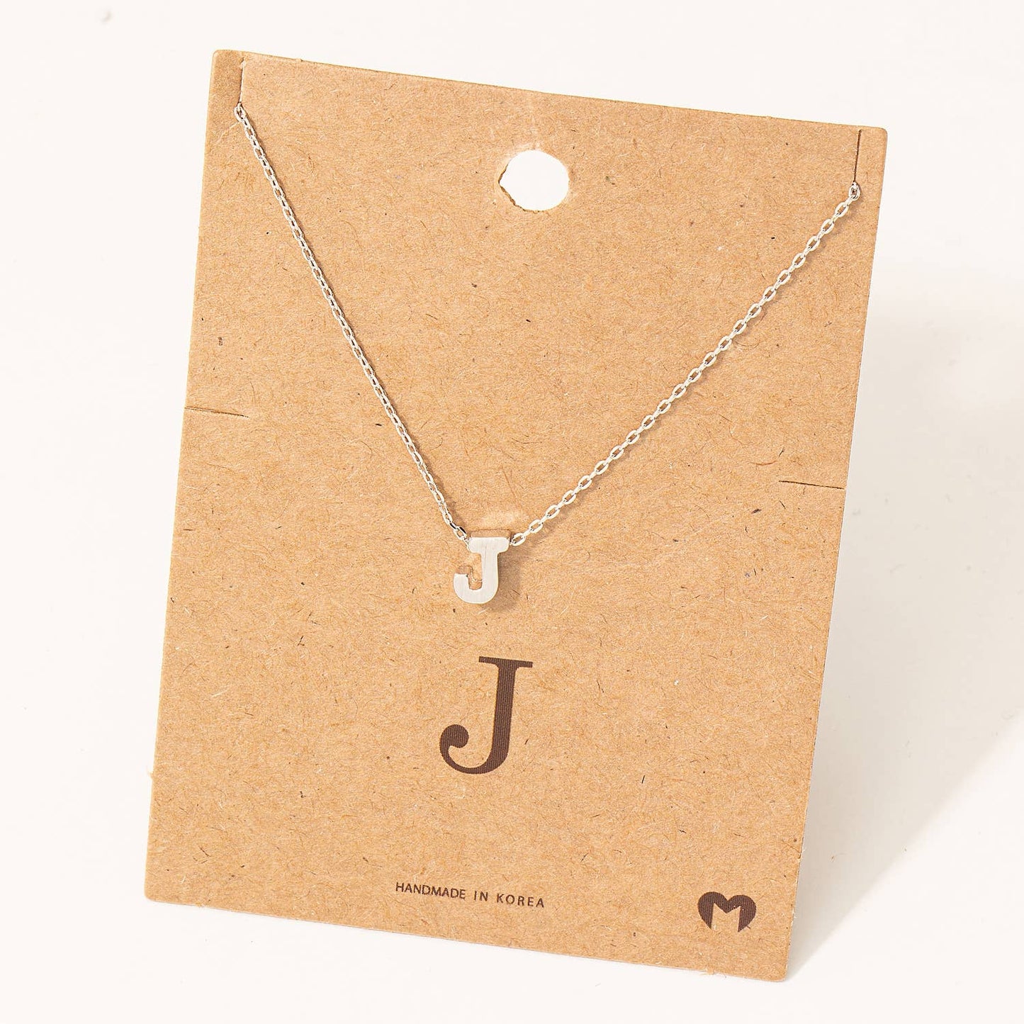 Initial Pendant Necklace
