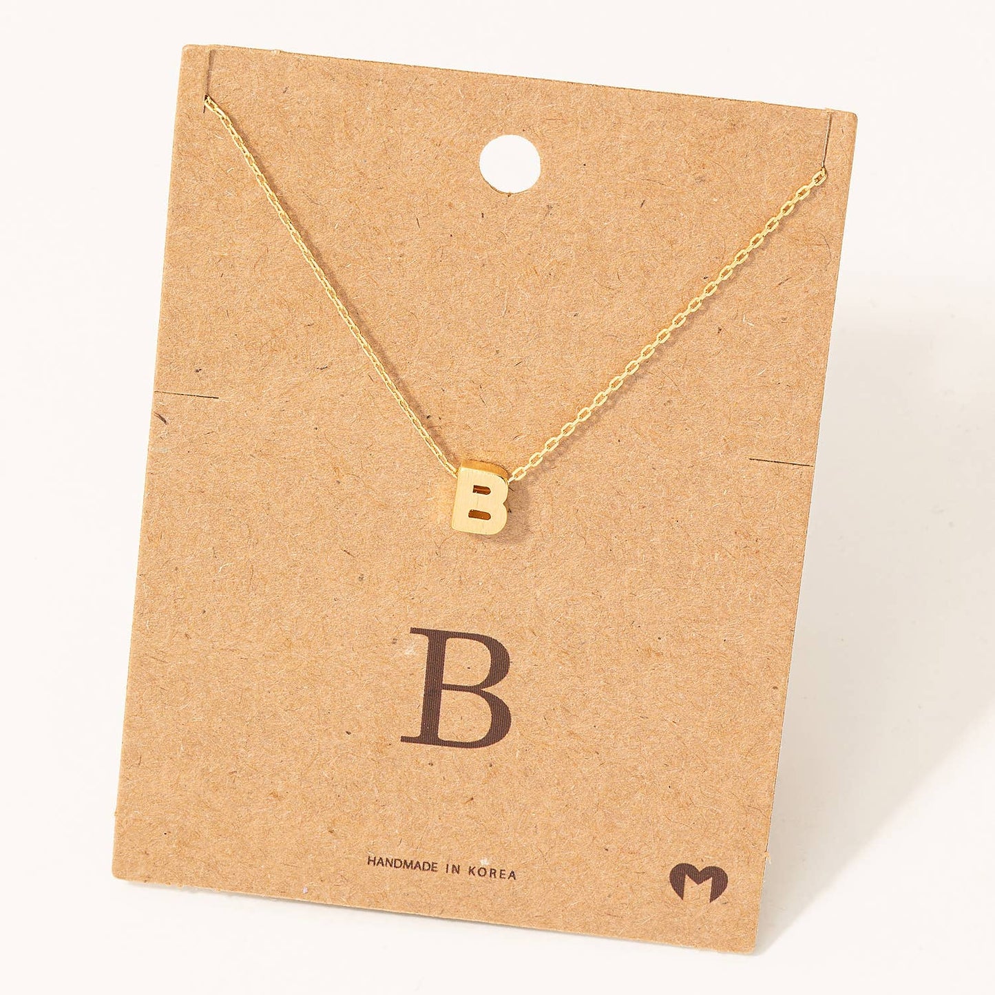 Initial Pendant Necklace