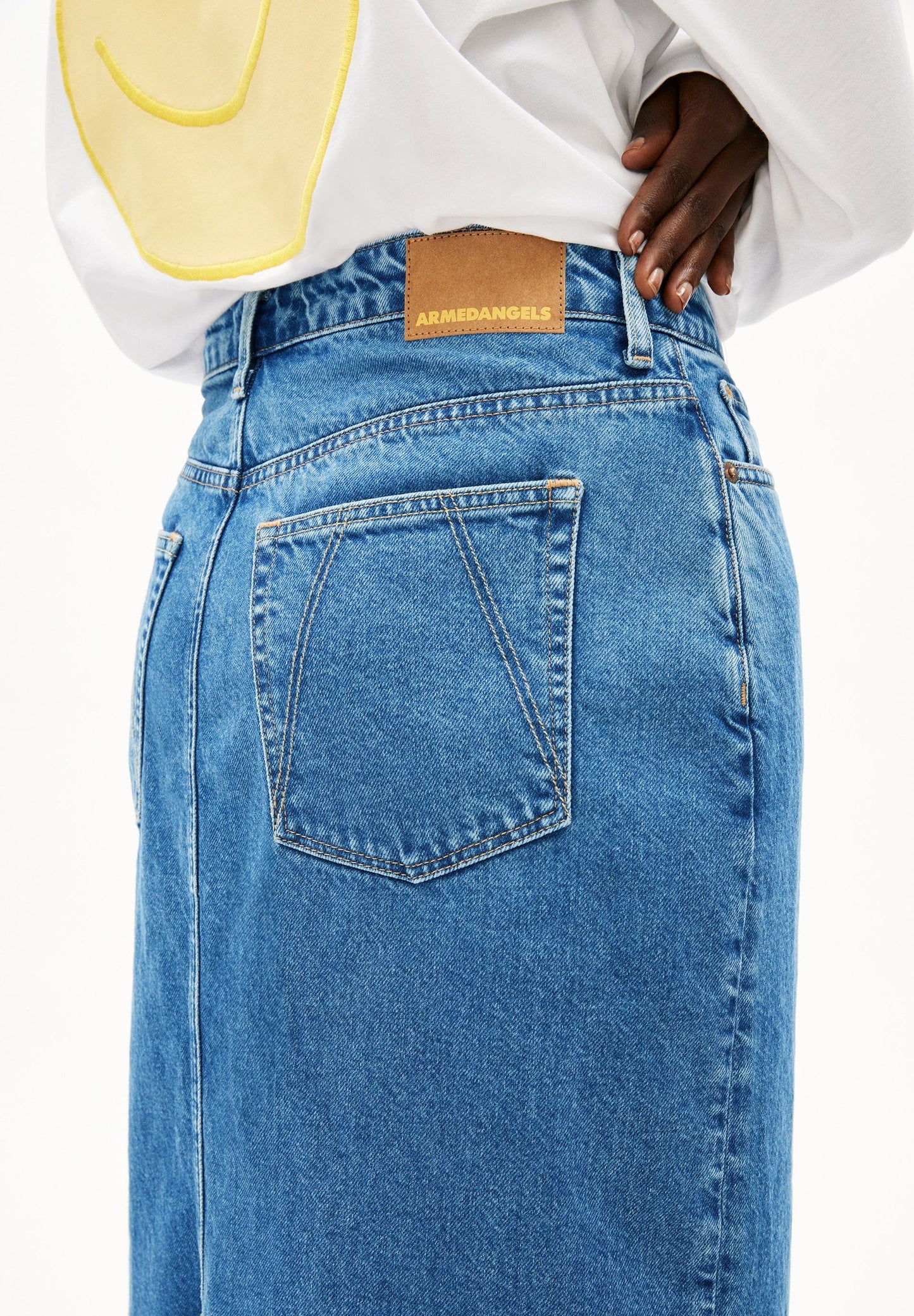 Armed Angels Kaalyke Denim Maxi Skirt