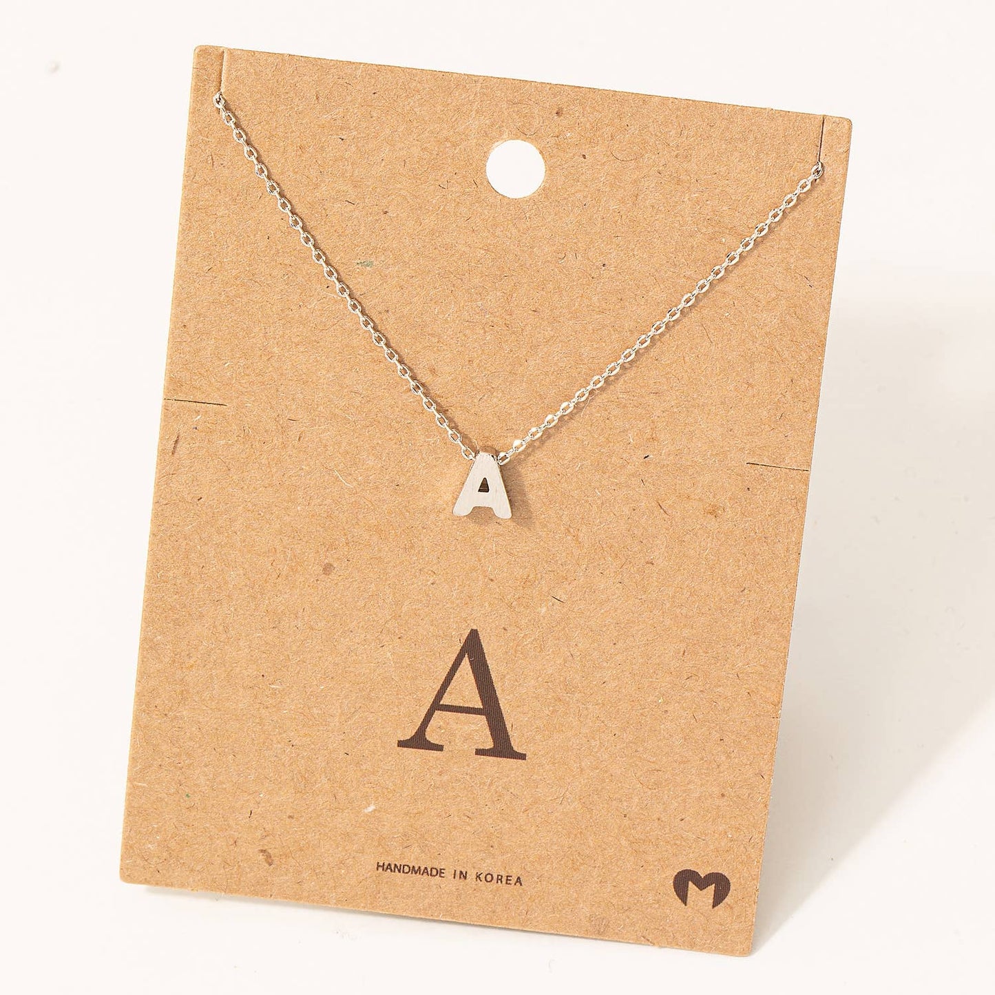 Initial Pendant Necklace