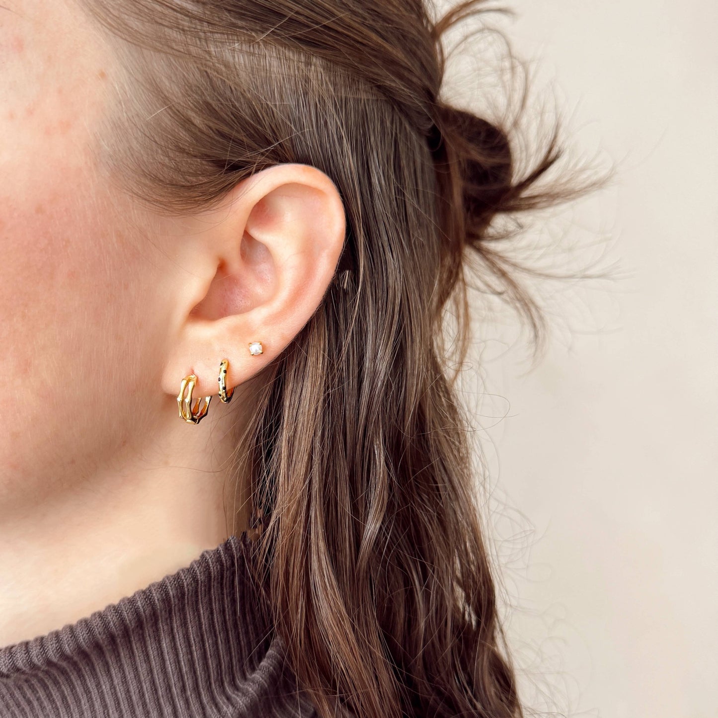 Horace Esagio Hoop Earrings