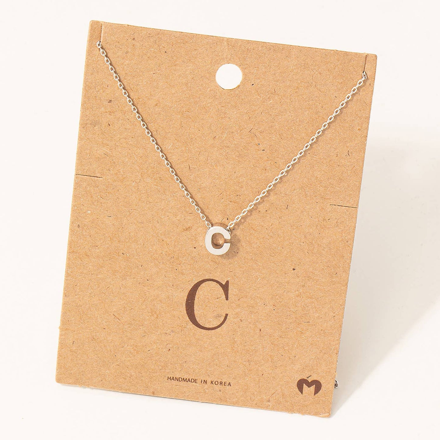 Initial Pendant Necklace