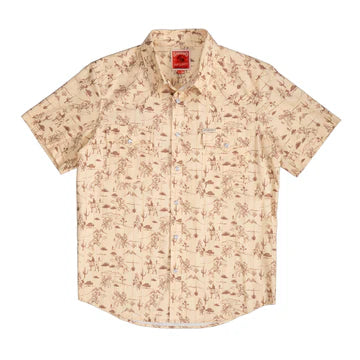 Sendero Serape Pearl Snap Short Sleeve - Amarillo Desert Rodeo
