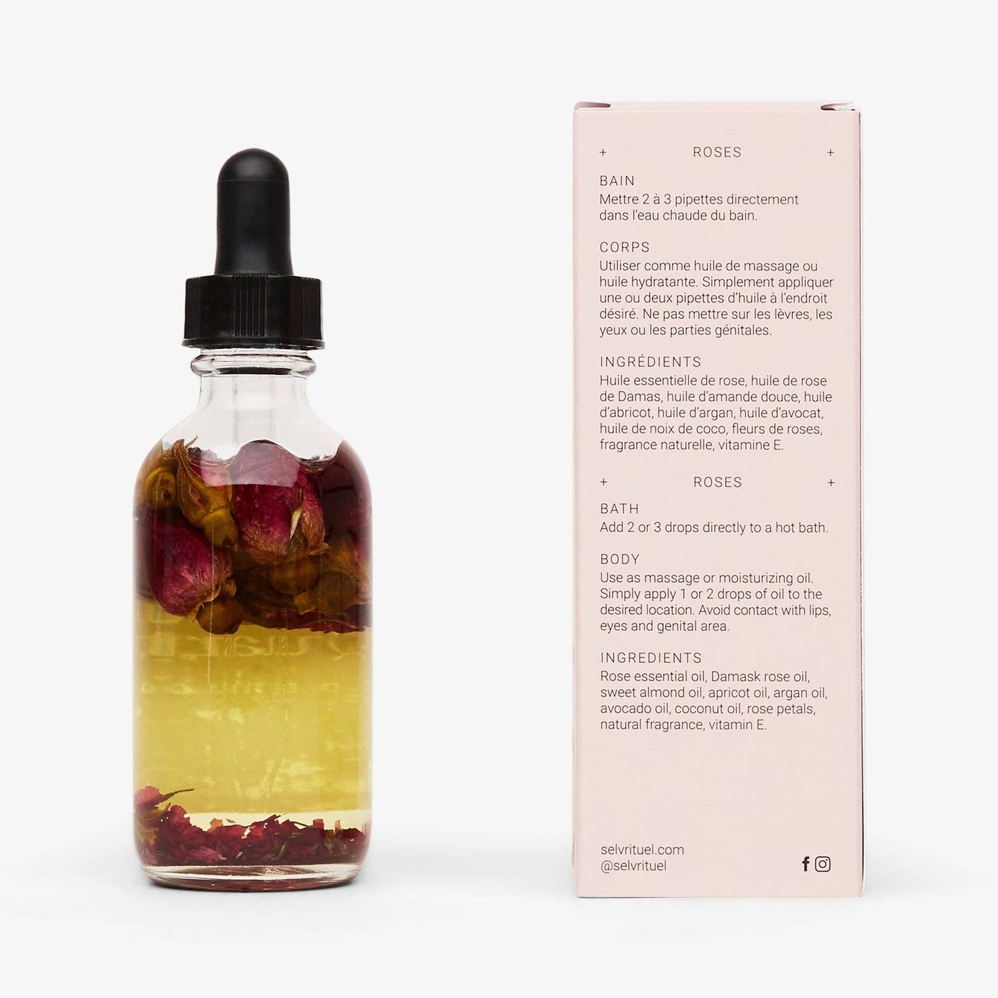Selv Bath and Body Oil Rituel Quartz