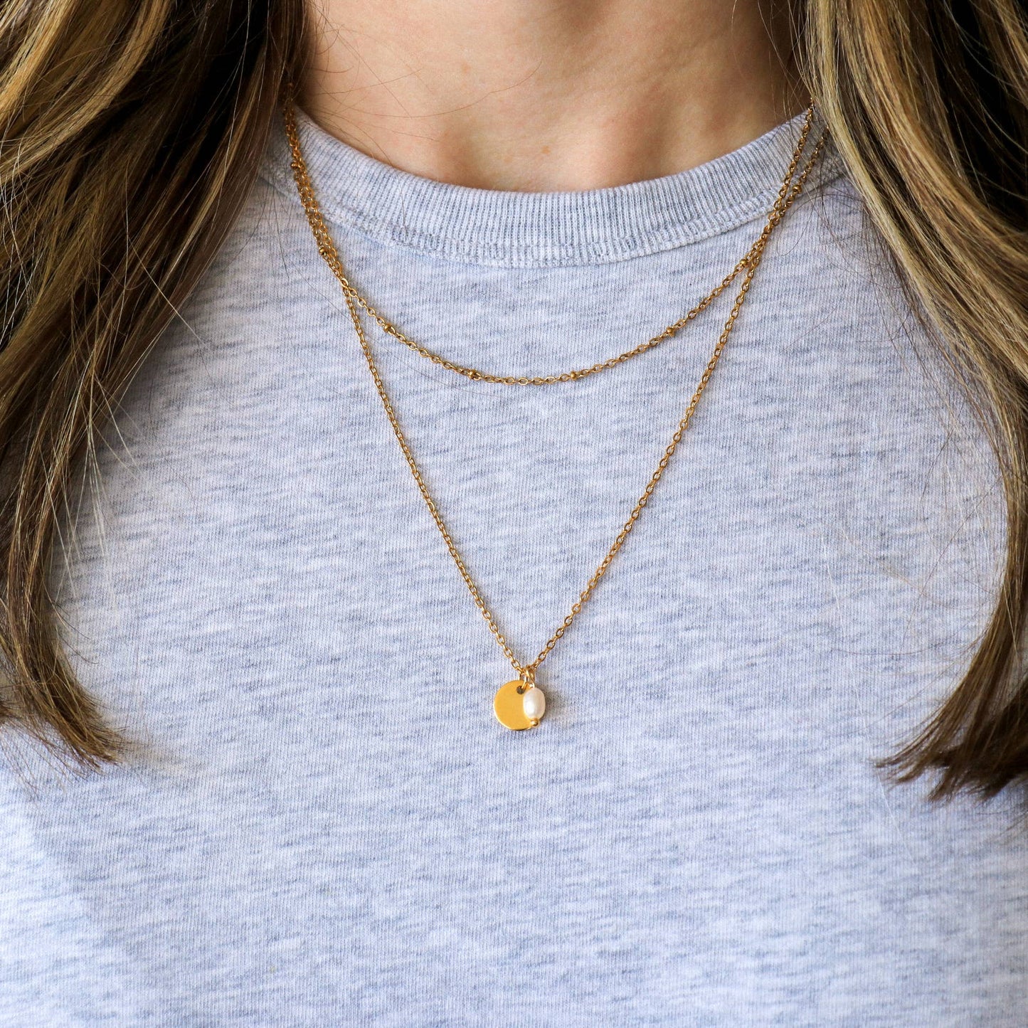 Horace Durpo Necklace with Freshwater Pearl