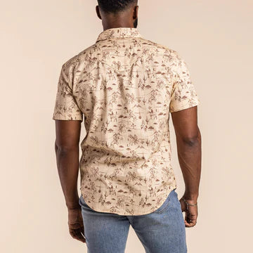 Sendero Serape Pearl Snap Short Sleeve - Amarillo Desert Rodeo