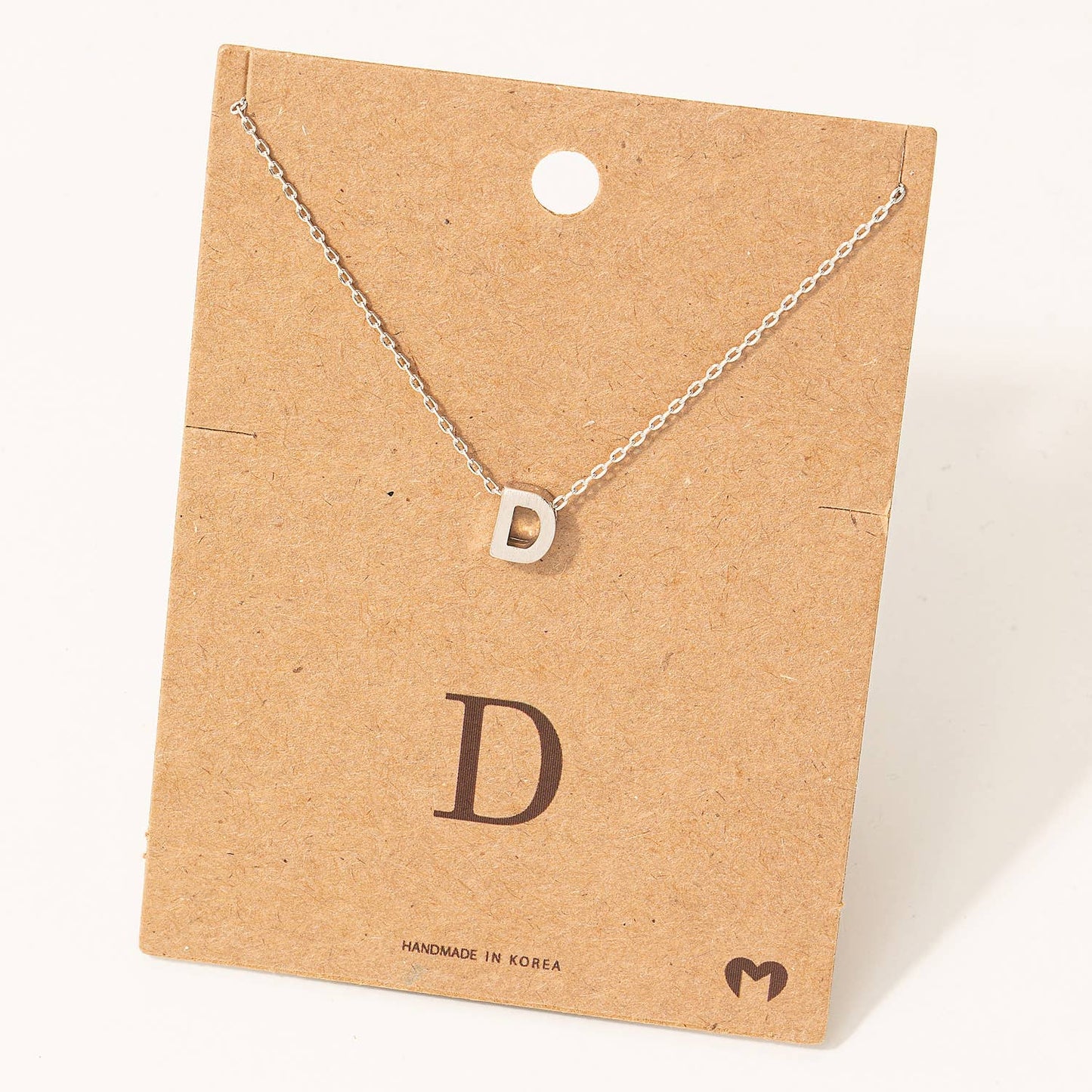 Initial Pendant Necklace