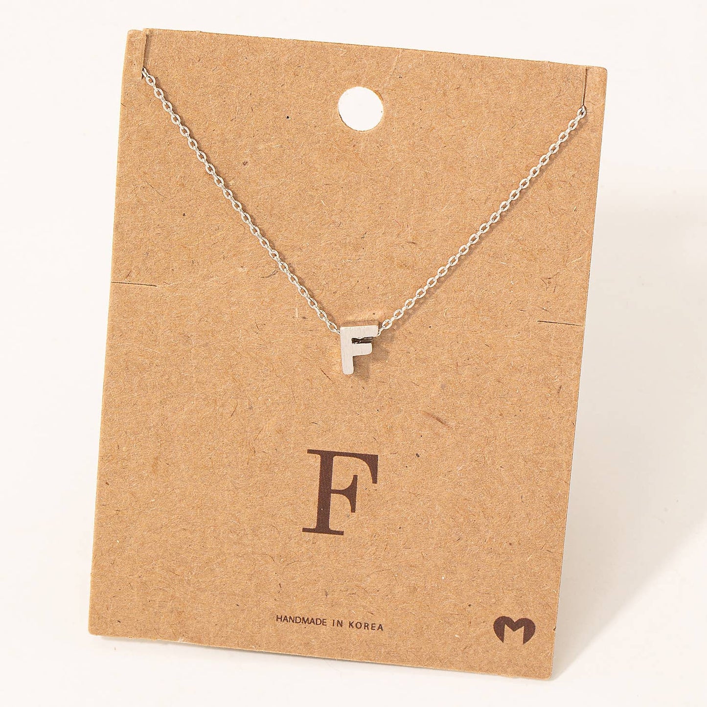 Initial Pendant Necklace