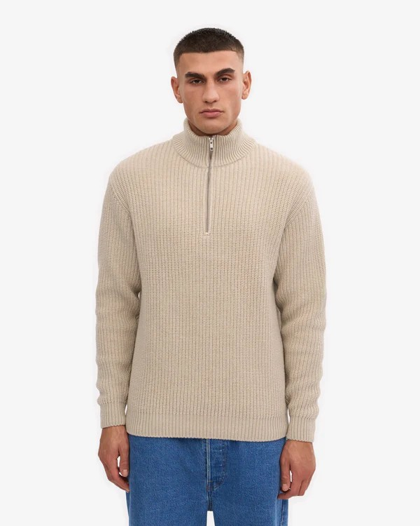 Colorful Standard Men's Merino Quarter Zip