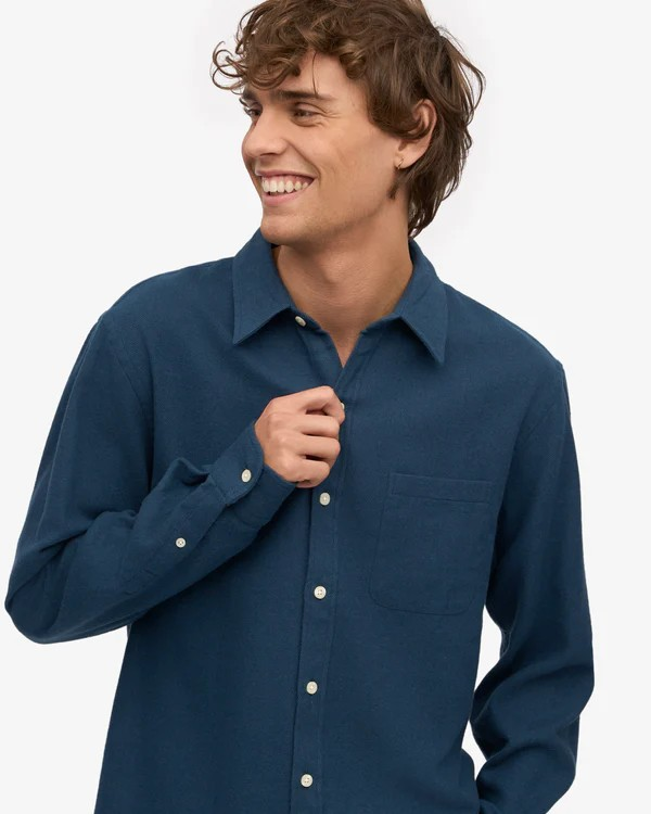 Colourful Standard Men's Organic Flannel Shirt