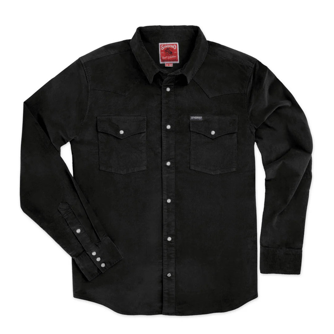 Sendero Wyatt Pearl Snap - Corduroy