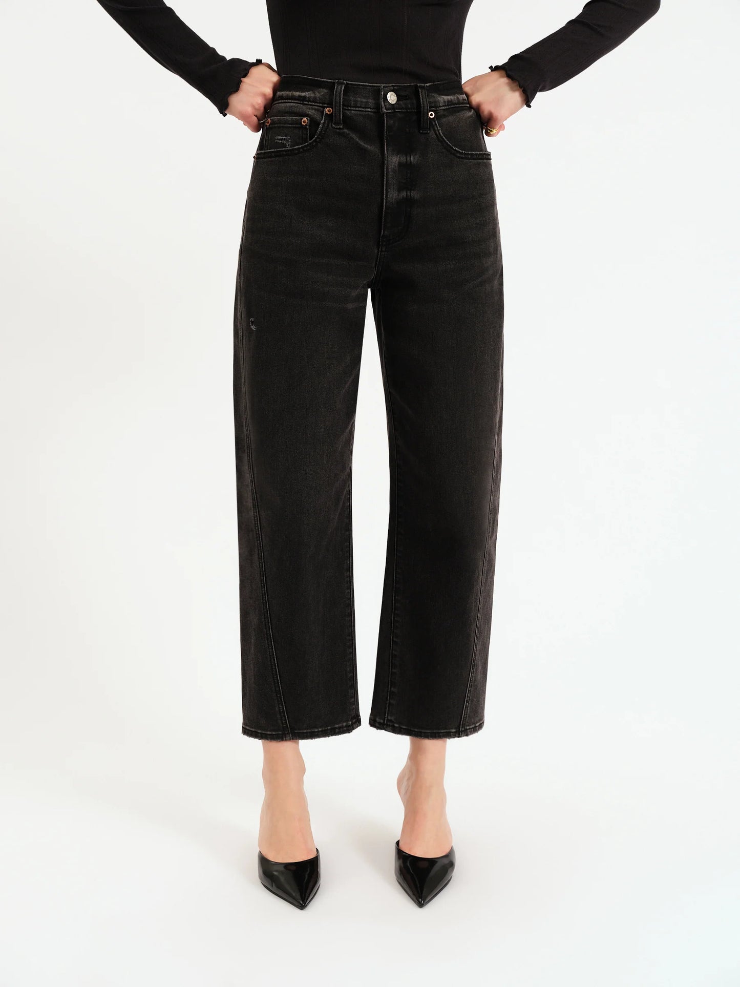 Daze Westward Barrel Leg Jeans