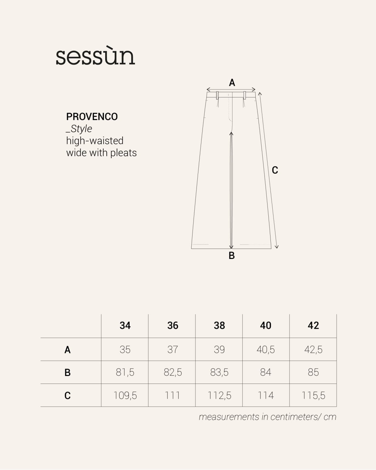 Sessun Provenco Pant