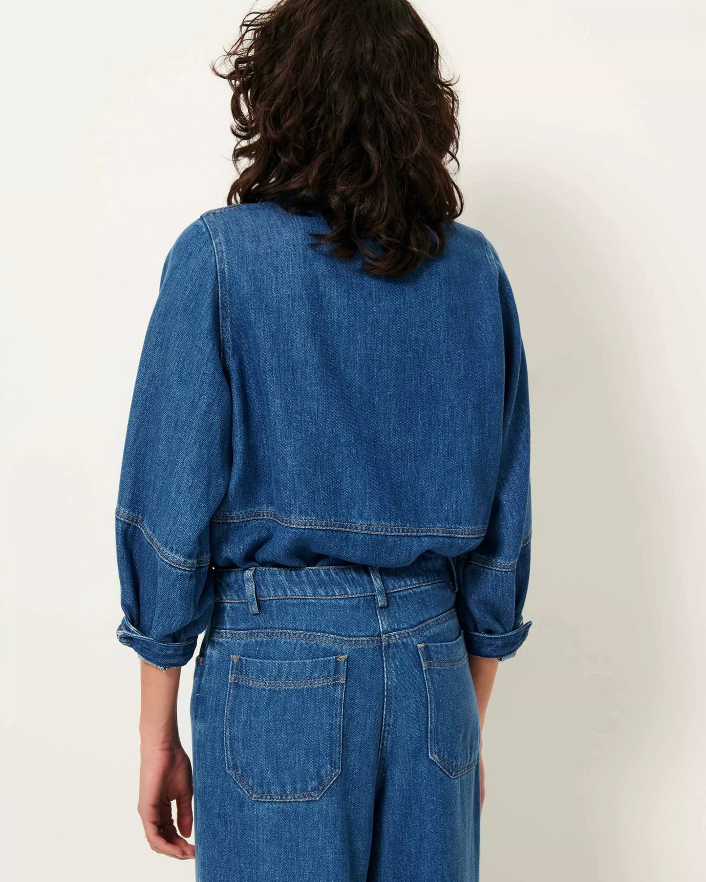Sessun Leone Shirt Denim Blue