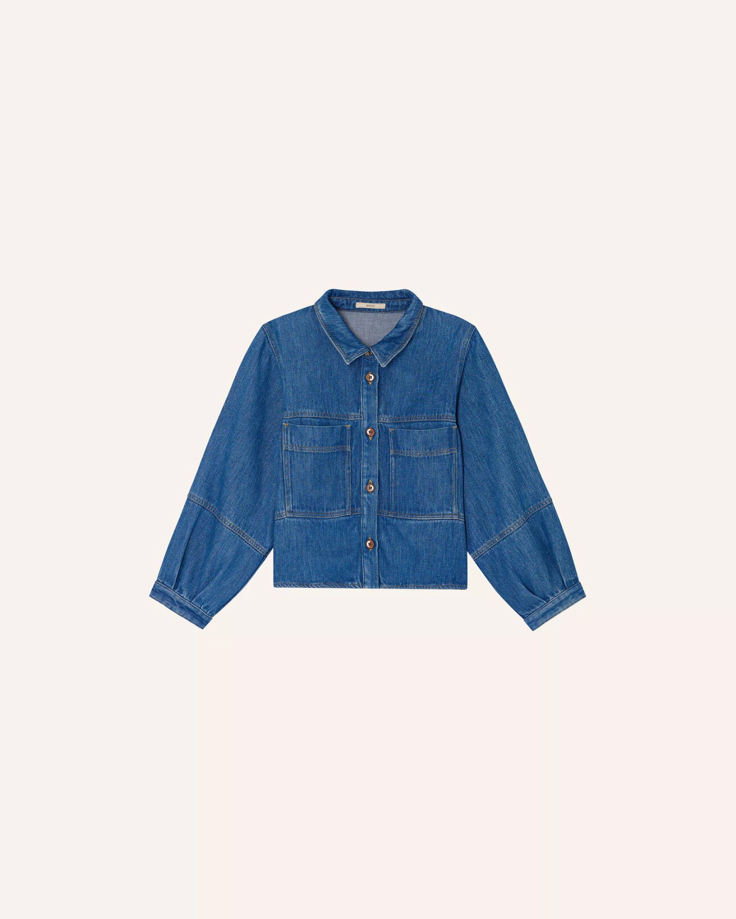 Sessun Leone Shirt Denim Blue