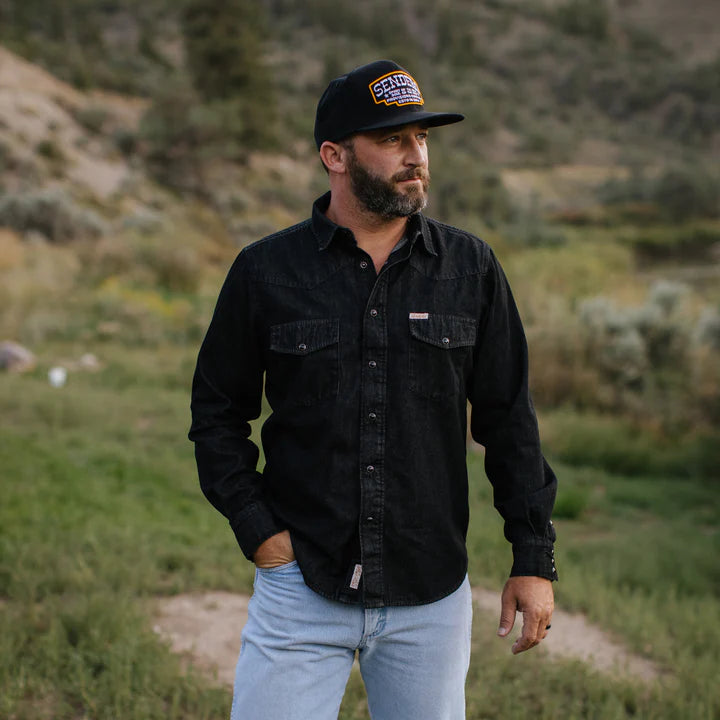 Sendero Wyatt Pearl Snap