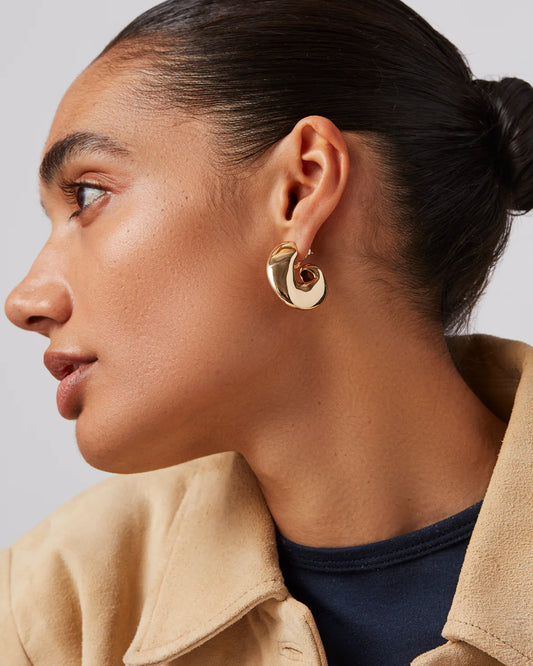 Jennybird Gigi Hoops (Gold)