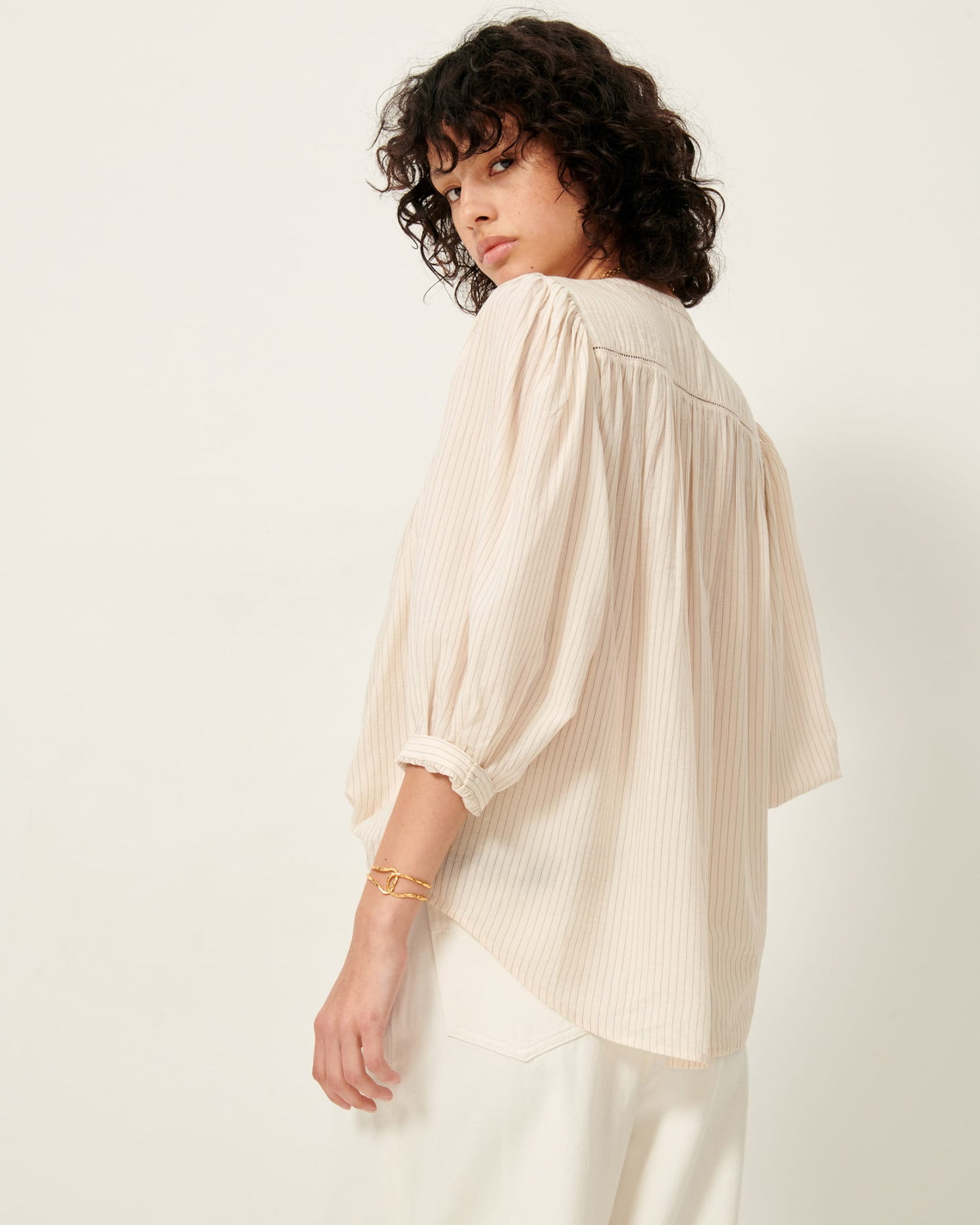 Sessun Savi Blouse in Sandblack