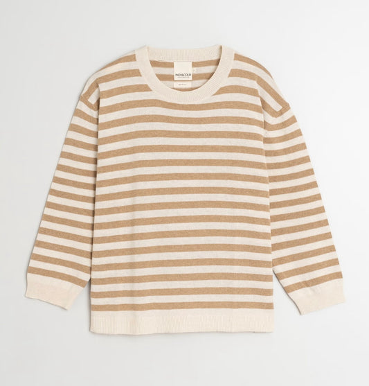 Indi + Cold Oversize Crop Sweater