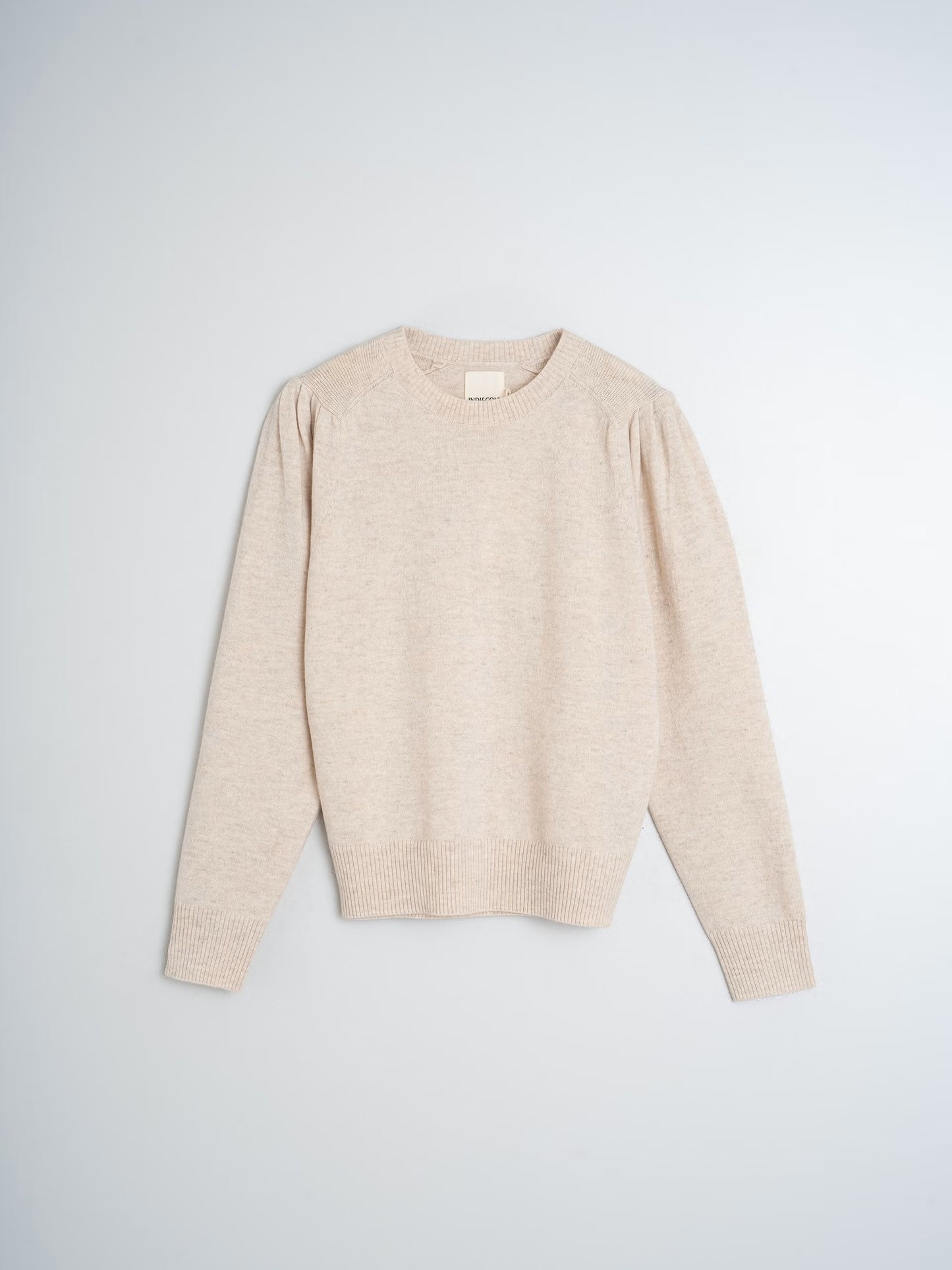 Indi + Cold Ribbed Details Sweater