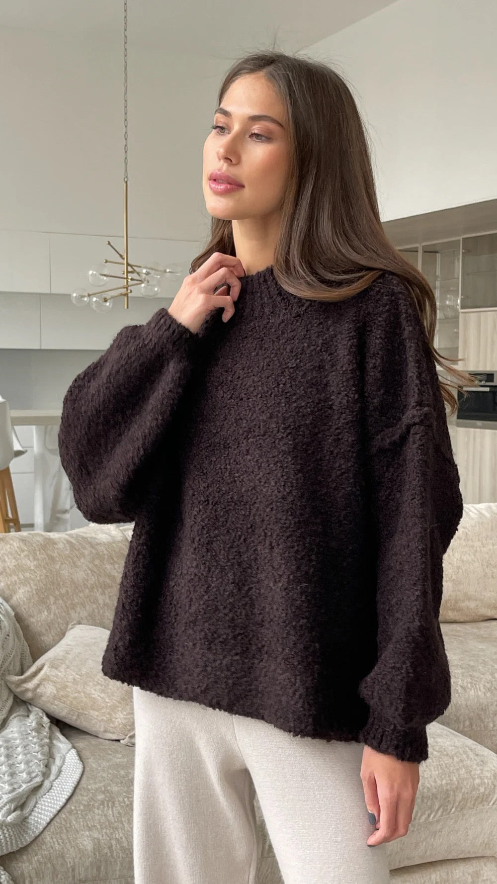 Charli Jessica Wool Blend Sweater