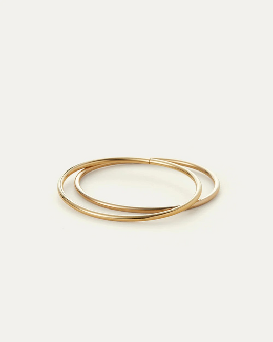 Jennybird Dane Bangle Set Small (Gold or Silver or Two Tone)