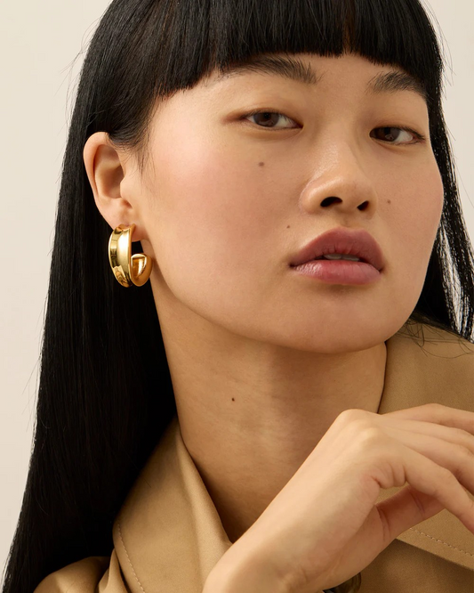 Jennybird Duone Hoops( Gold or Silver)