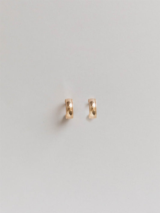Loops Maddison Hoop Earrings / Gold