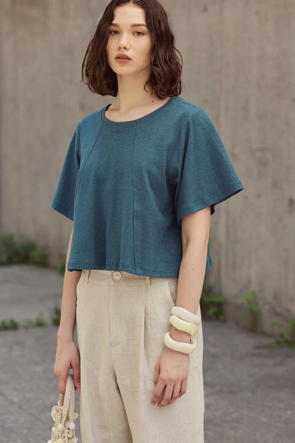 Eve Gravel Sandy Tee (2 Colours)