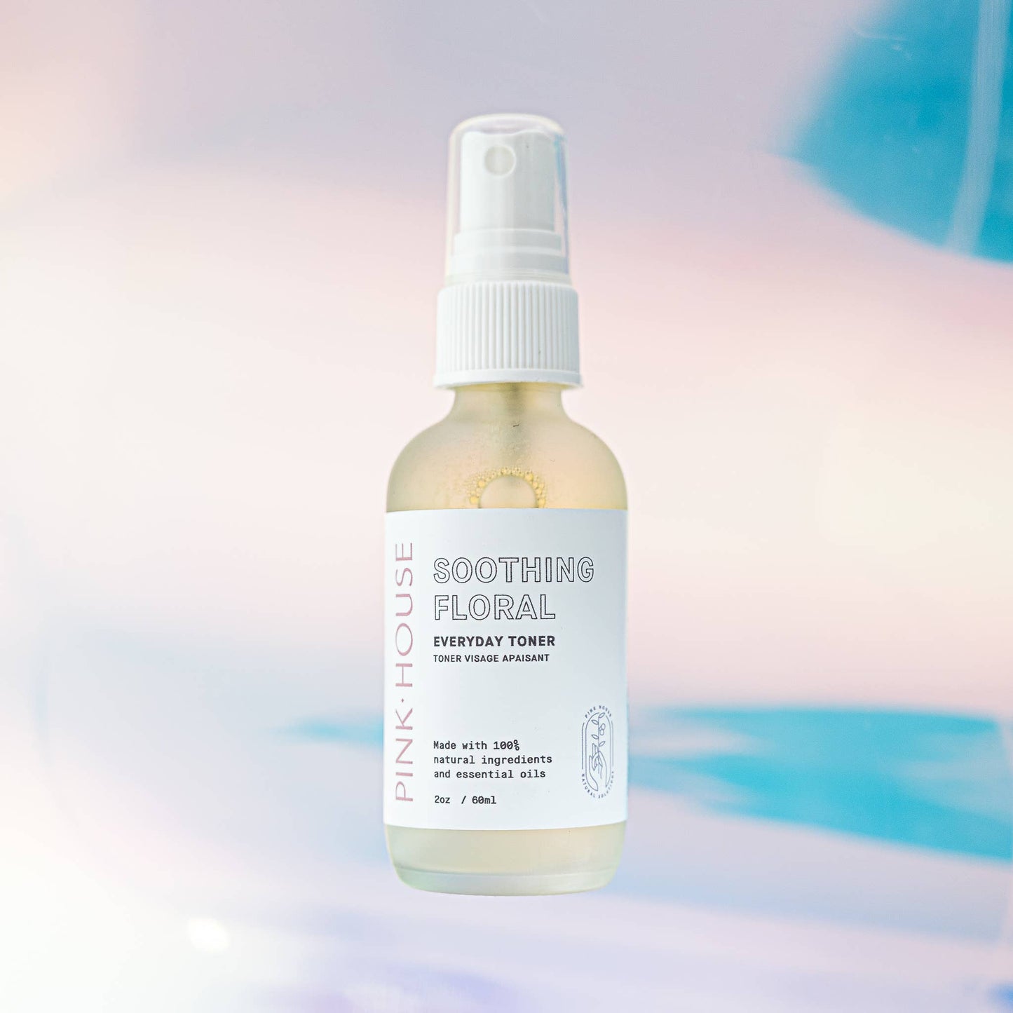 Pink House Floral Toner