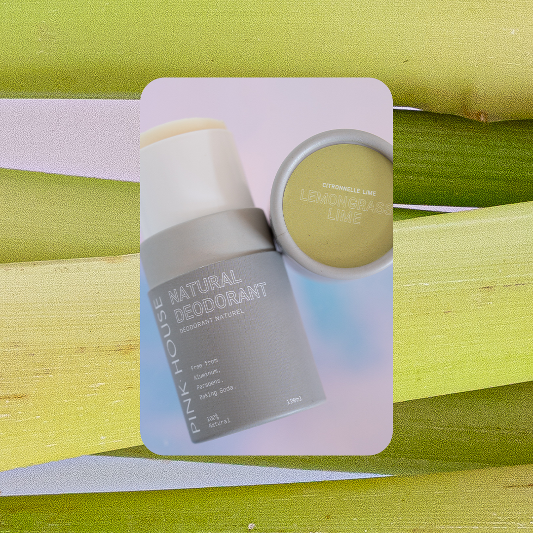 Pink House Deodorant - Lemongrass Lime