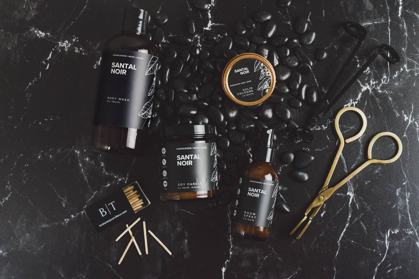 Broken Top Santal Noir Solid Cologne