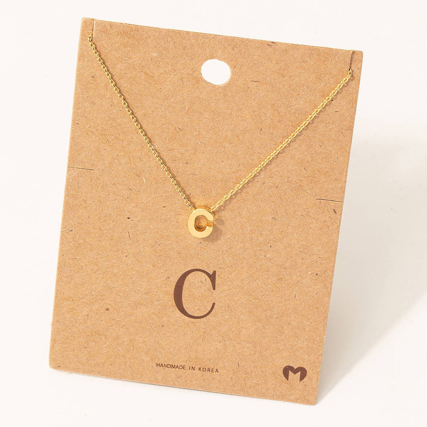 Initial Pendant Necklace