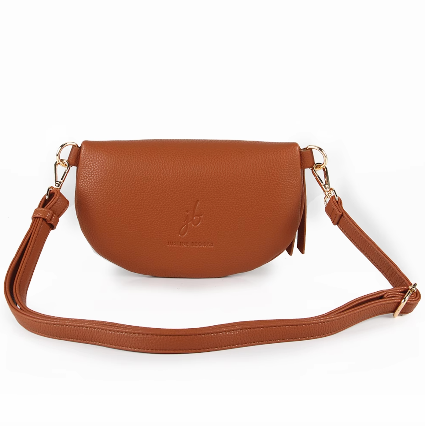 Justine Brooks Crossbody Bag Rust