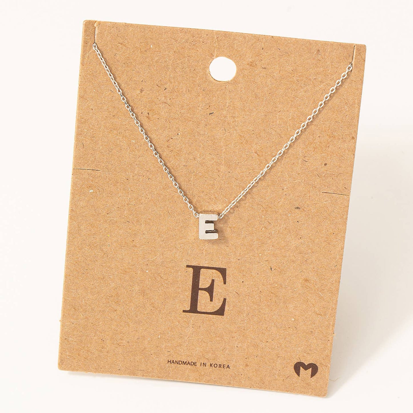 Initial Pendant Necklace