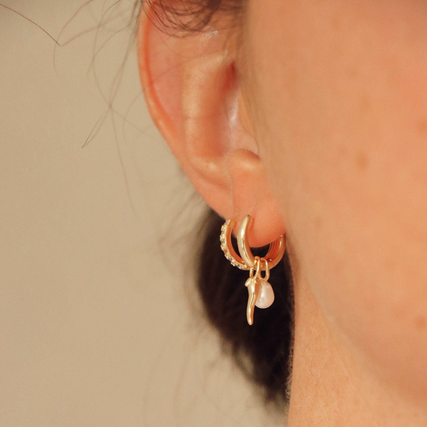 Pepeo Charm Earrings