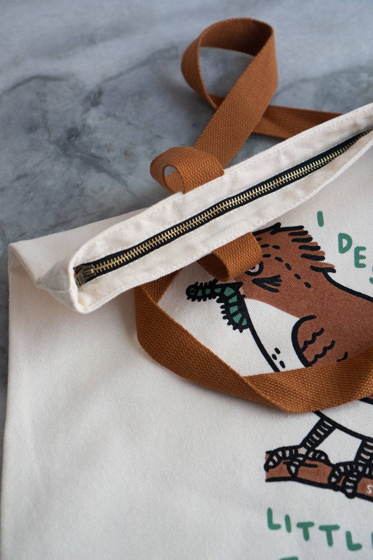 Stay Home Club Little Treat Big Zip Tote