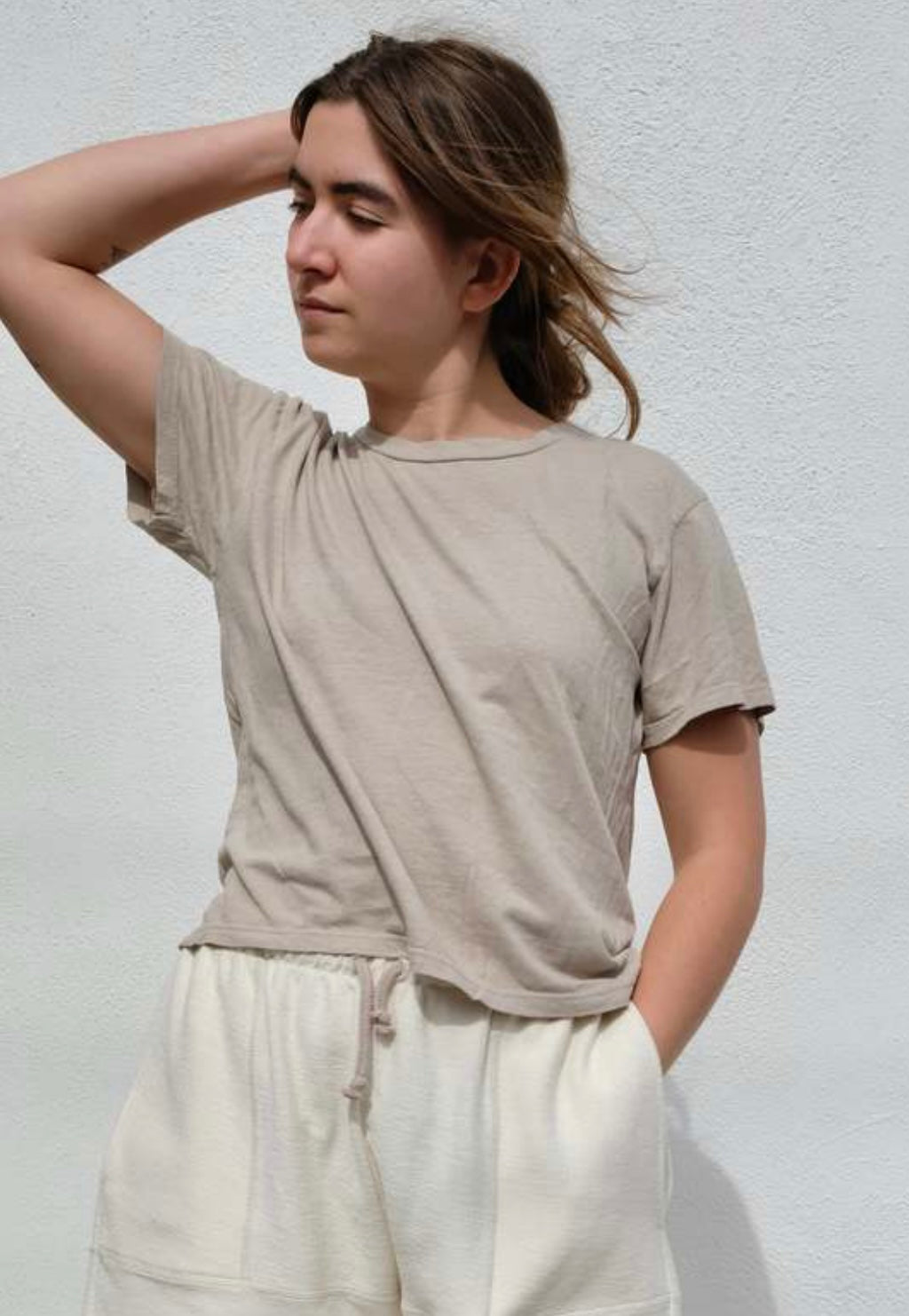 Jungmaven Crop Lorel Tee