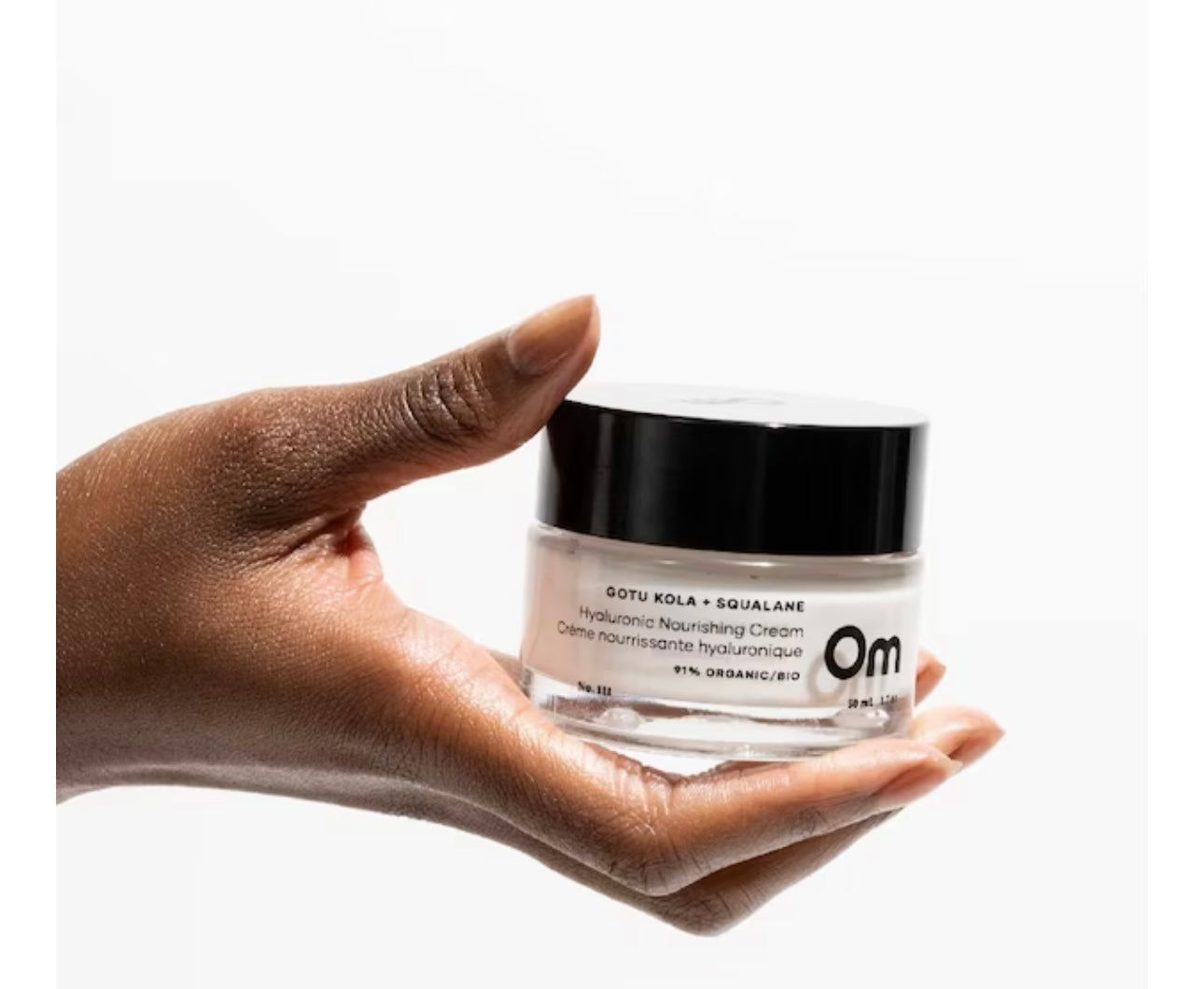 Om Organics Gotu Kola + Squalane Hyaluronic Nourishing Cream