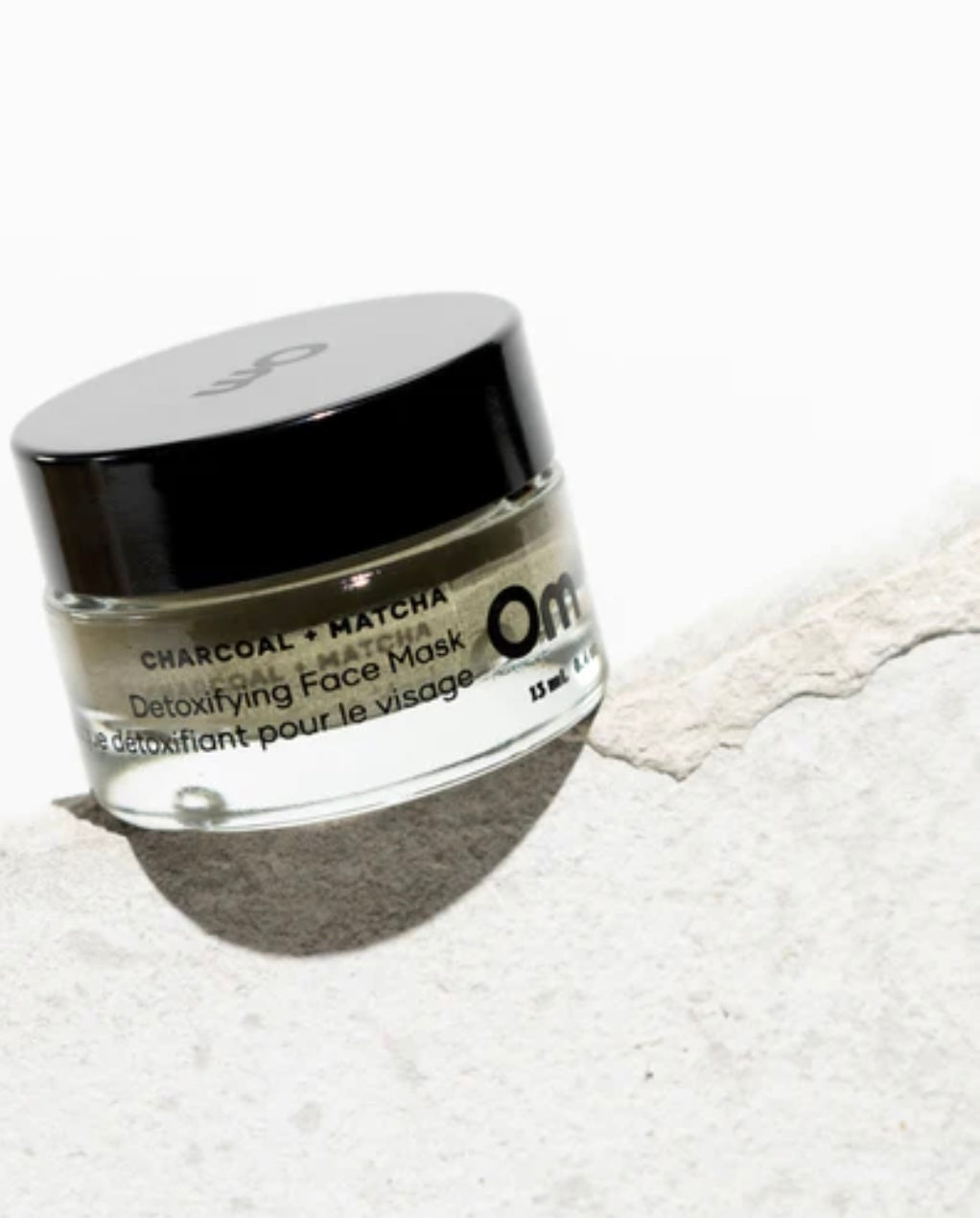 Om Organics Charcoal and Matcha Detoxifying Face Mask
