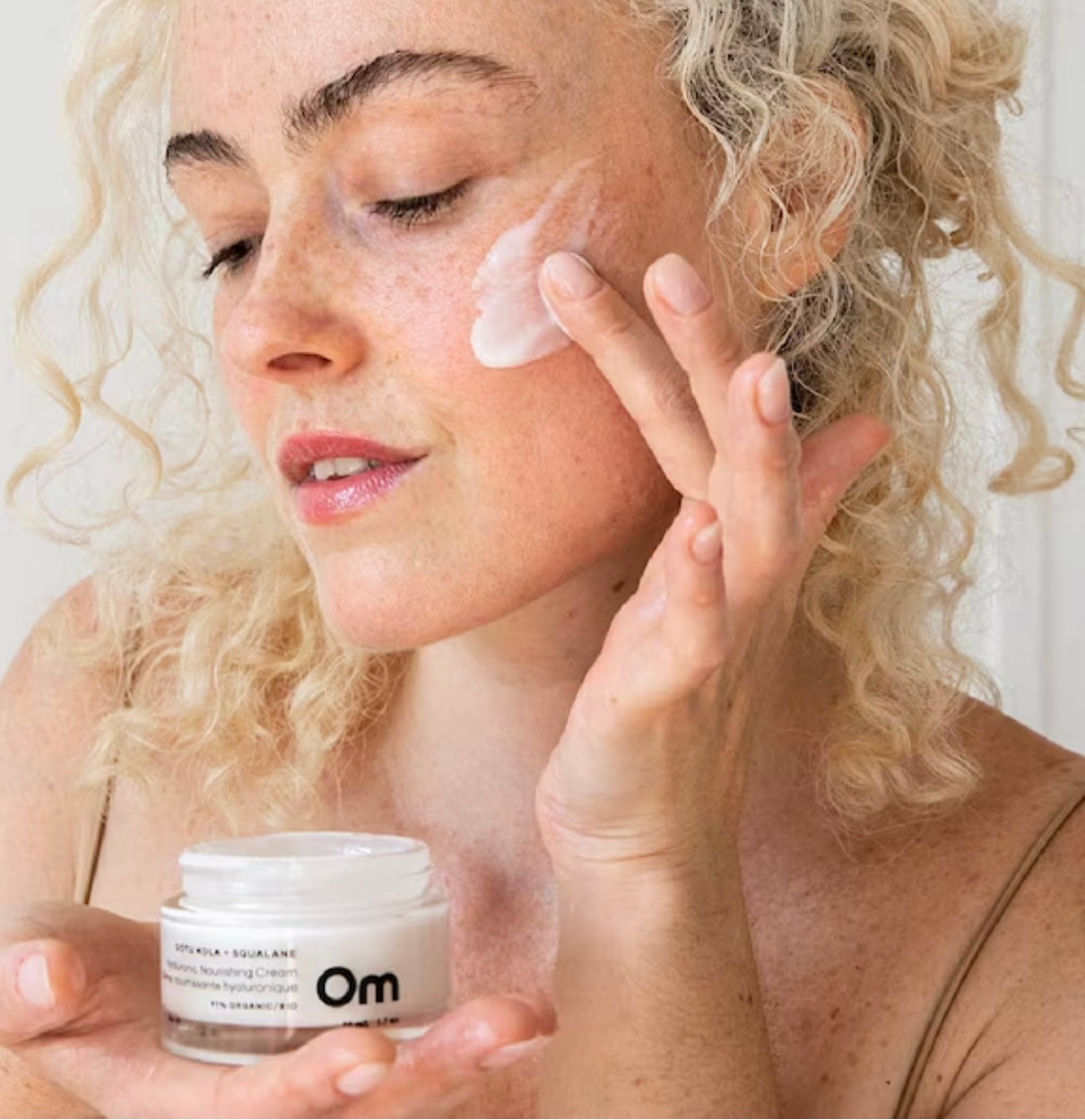 Om Organics Gotu Kola + Squalane Hyaluronic Nourishing Cream