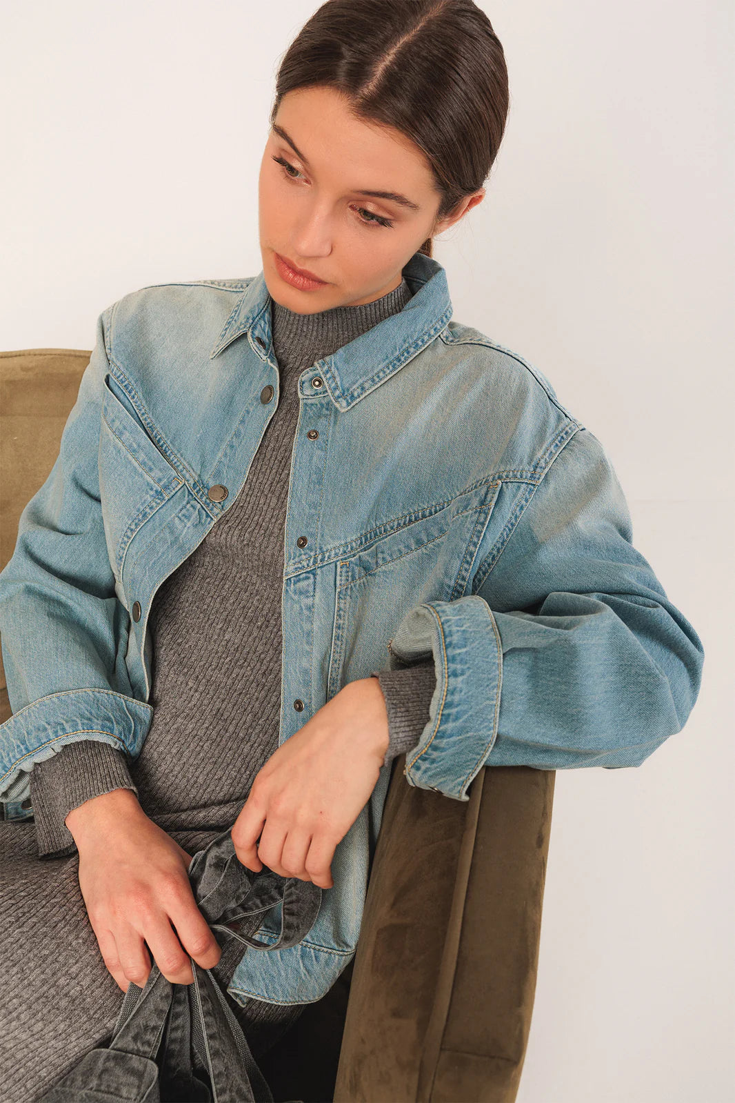 Indi & Cold 80's Denim Jacket