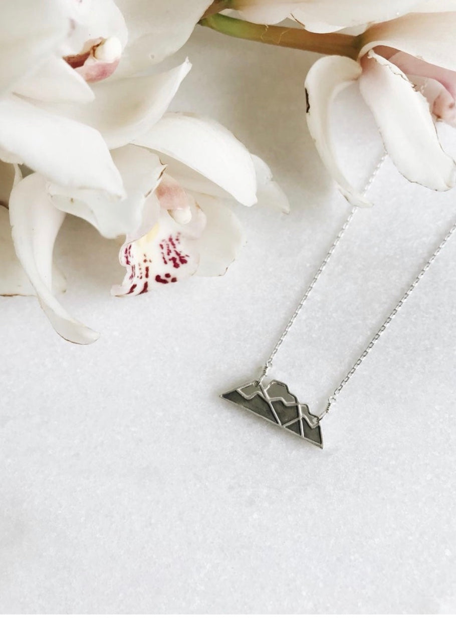 Mackenzie Jones Wild Three Sisters Fernie Necklace