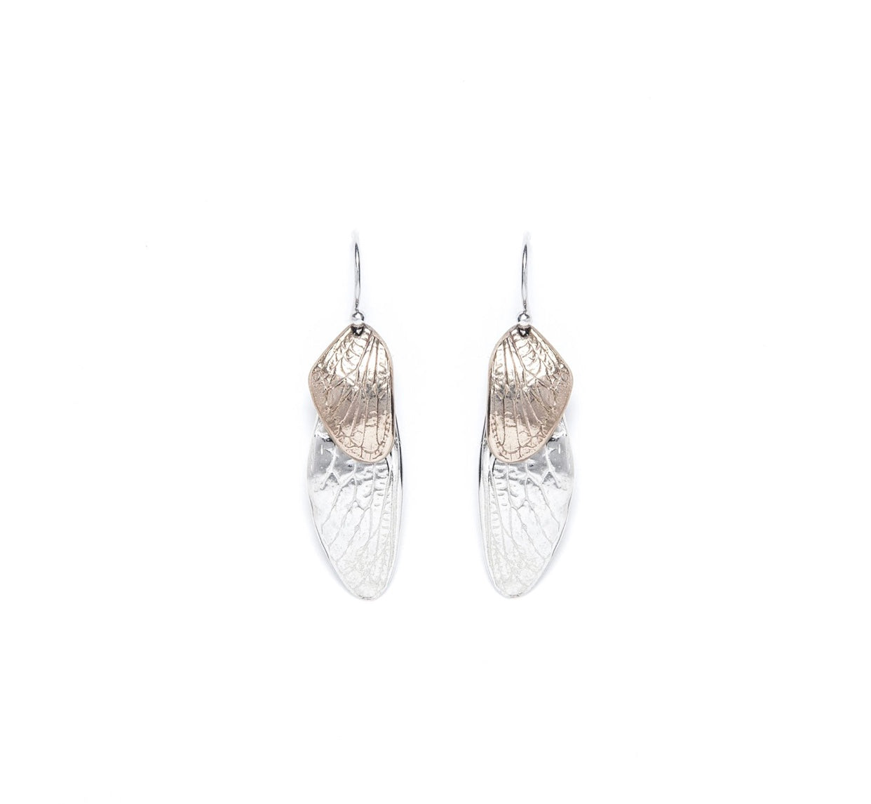 Kat Cadegan Double Cicada Wings Earrings