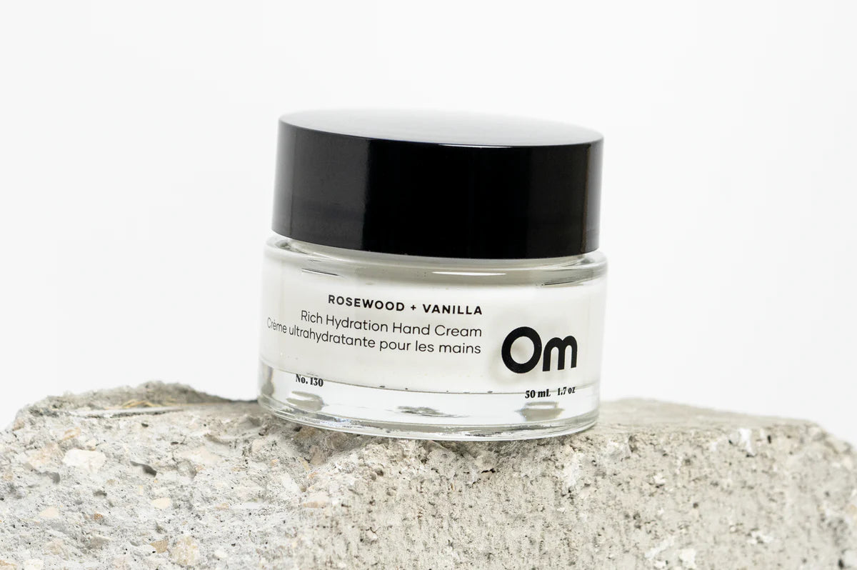 Om Organics Rosewood + Vanilla Hand Cream