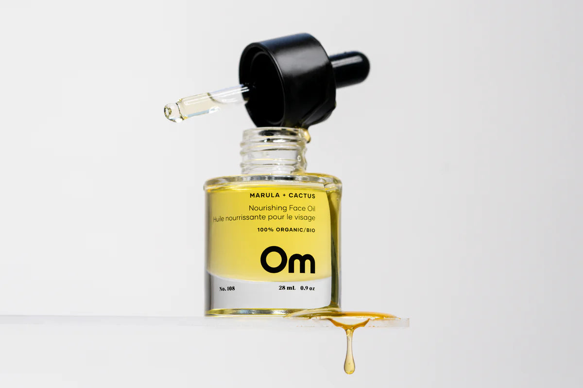 Om Organics Marula + Cactus Nourishing Face Oil